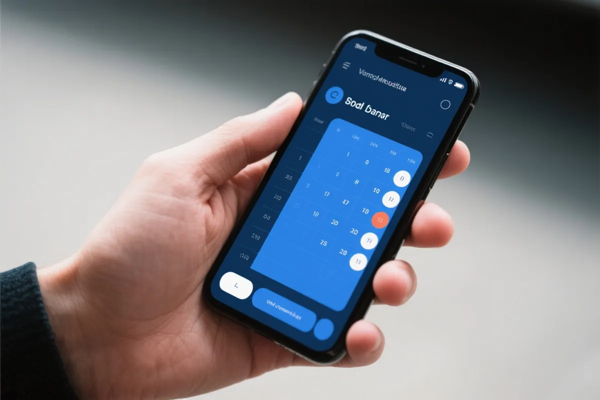 以手機查看賽程示意