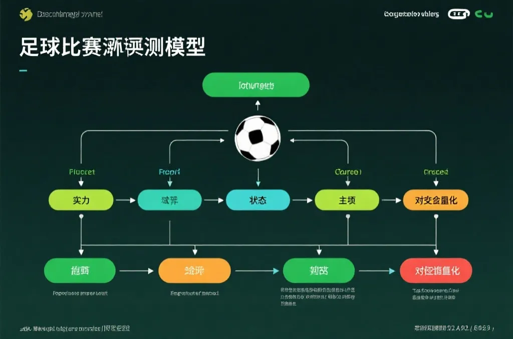 数据分析与足球比赛预测模型流程图